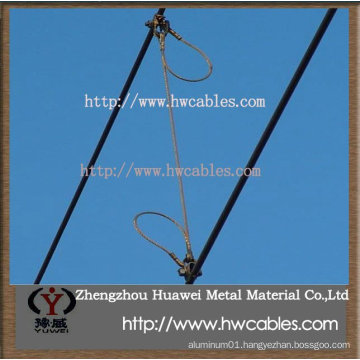 copper down conductor for lightning and earthing protection